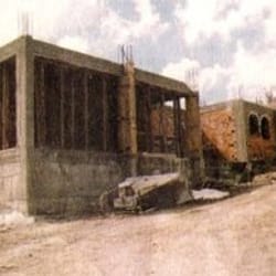 Строежа на първото крило на манастира