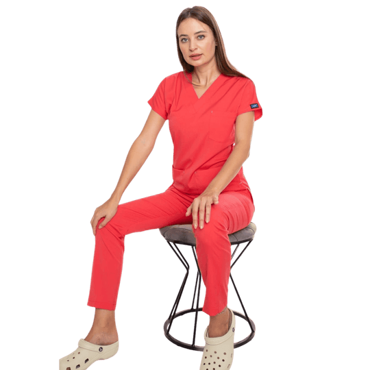 Медицински екип Core-Flex светлочервен