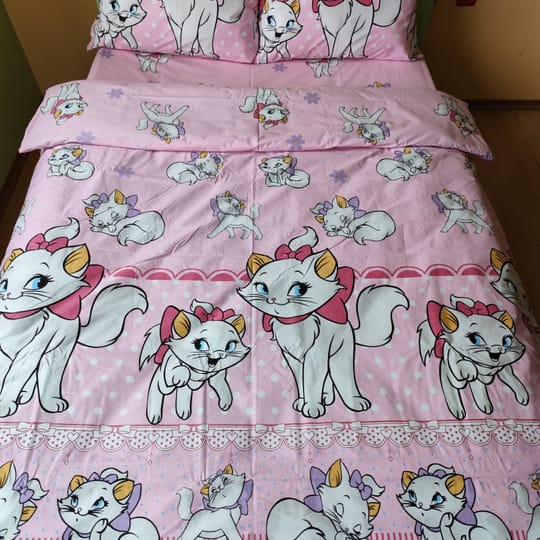 Детски Комплект Котета Розов
