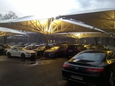 Паркинг сенници