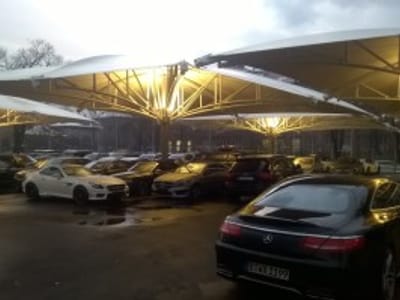 Чадъри за паркинг зона